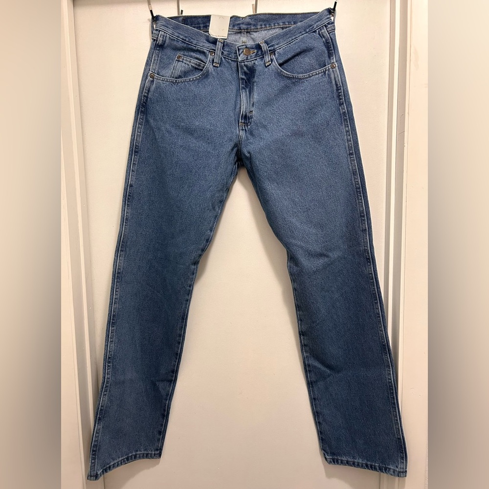 Wrangler Men's Straight Blue Jeans